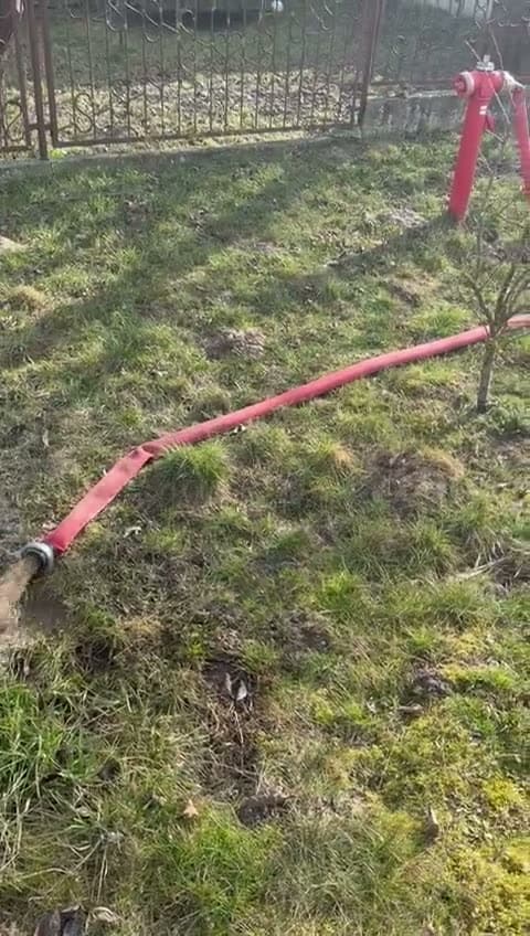 Przepłukiwanie hydrantu